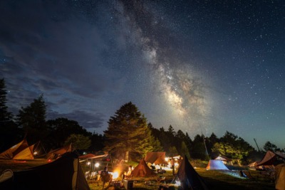 満天の星空を体験！鹿嶺高原キャンプ場で過ごす特別な夜